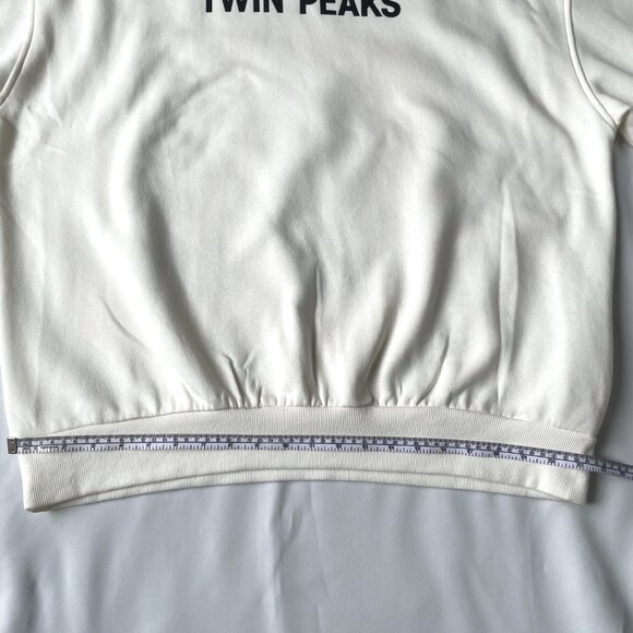 Last one! H&M NWT Twin Peaks David Lynch Women Crew Neck Oversized Sweatshirt - Picture 10 of 16